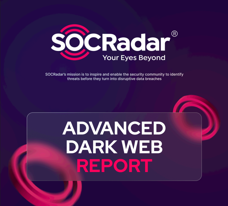 Axionova SOC Radar Advanced Dark Web Report - Shows clean dark web status